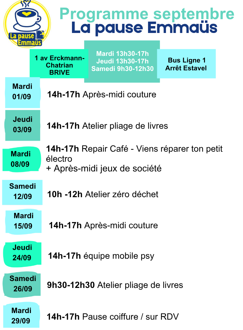 EMMAÜS Brive : Equipe mobile psy