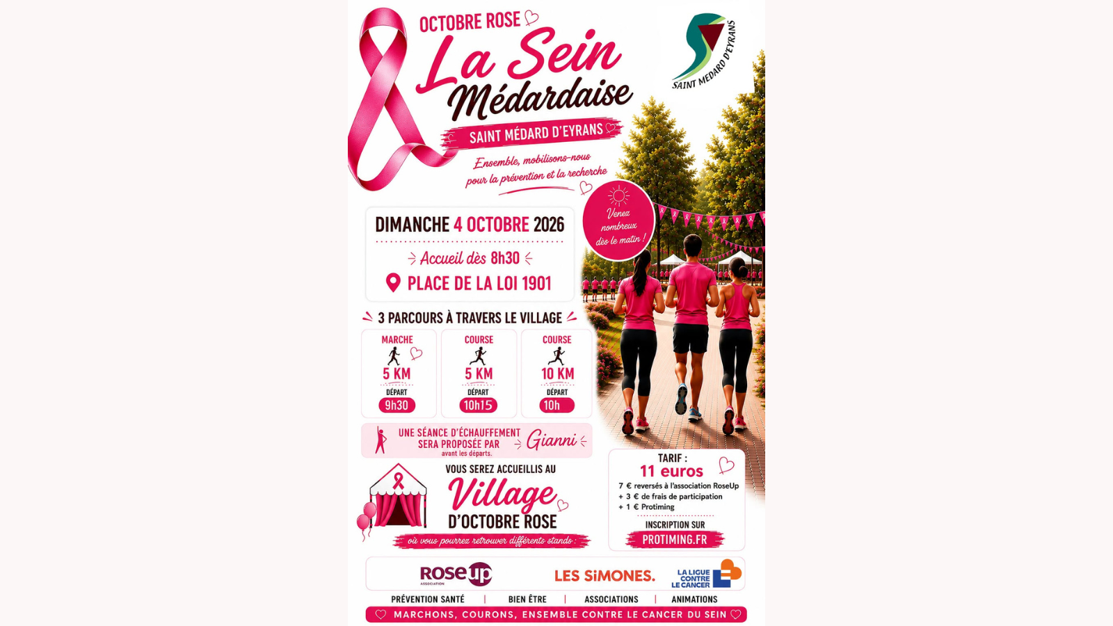 La sein Médardaise - Octobre Rose 2026