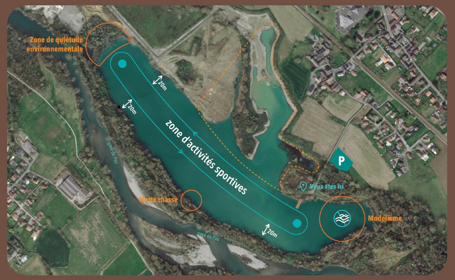 Lac d'Aressy, Aressy