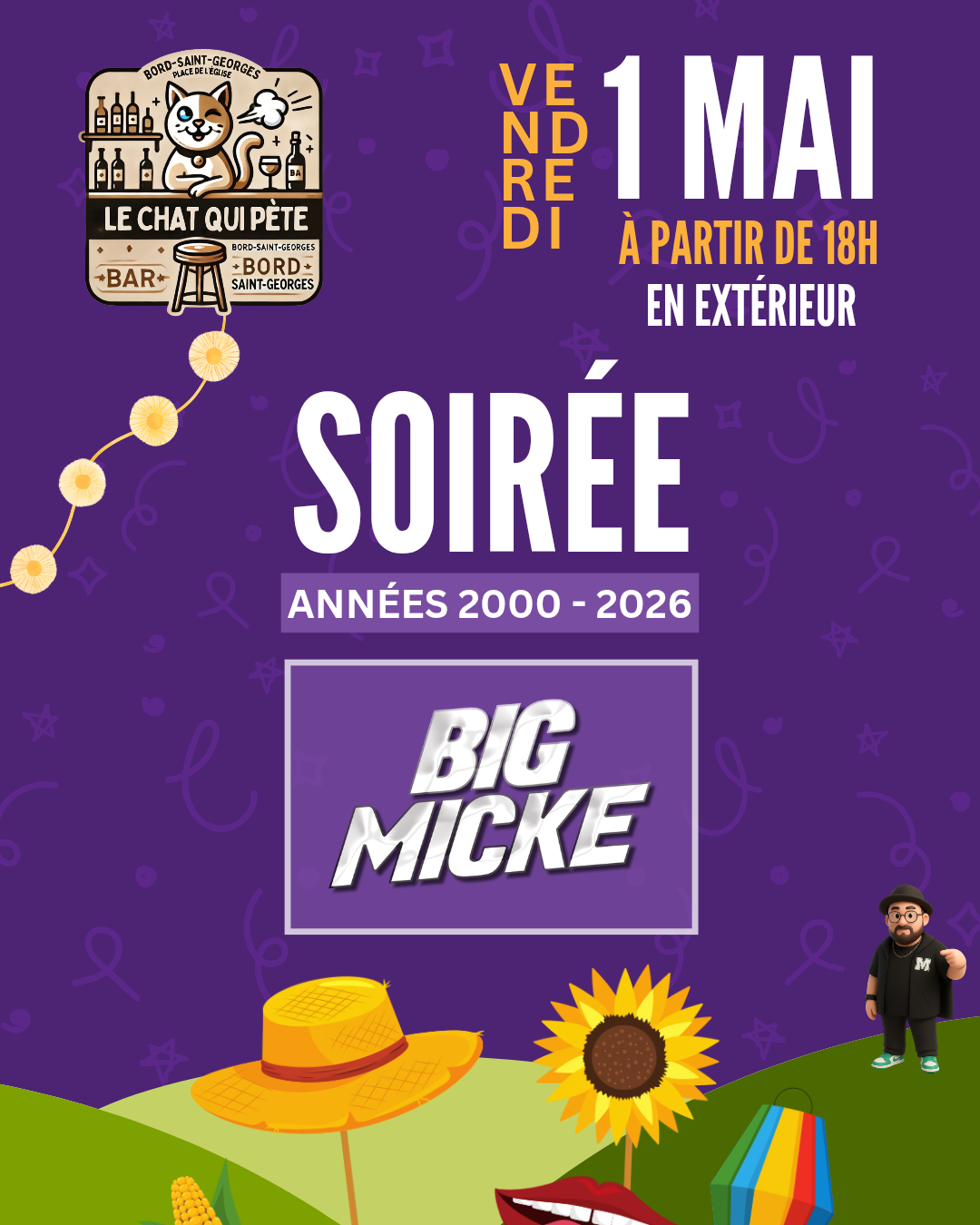 Soirée irlandaise — visuel événement