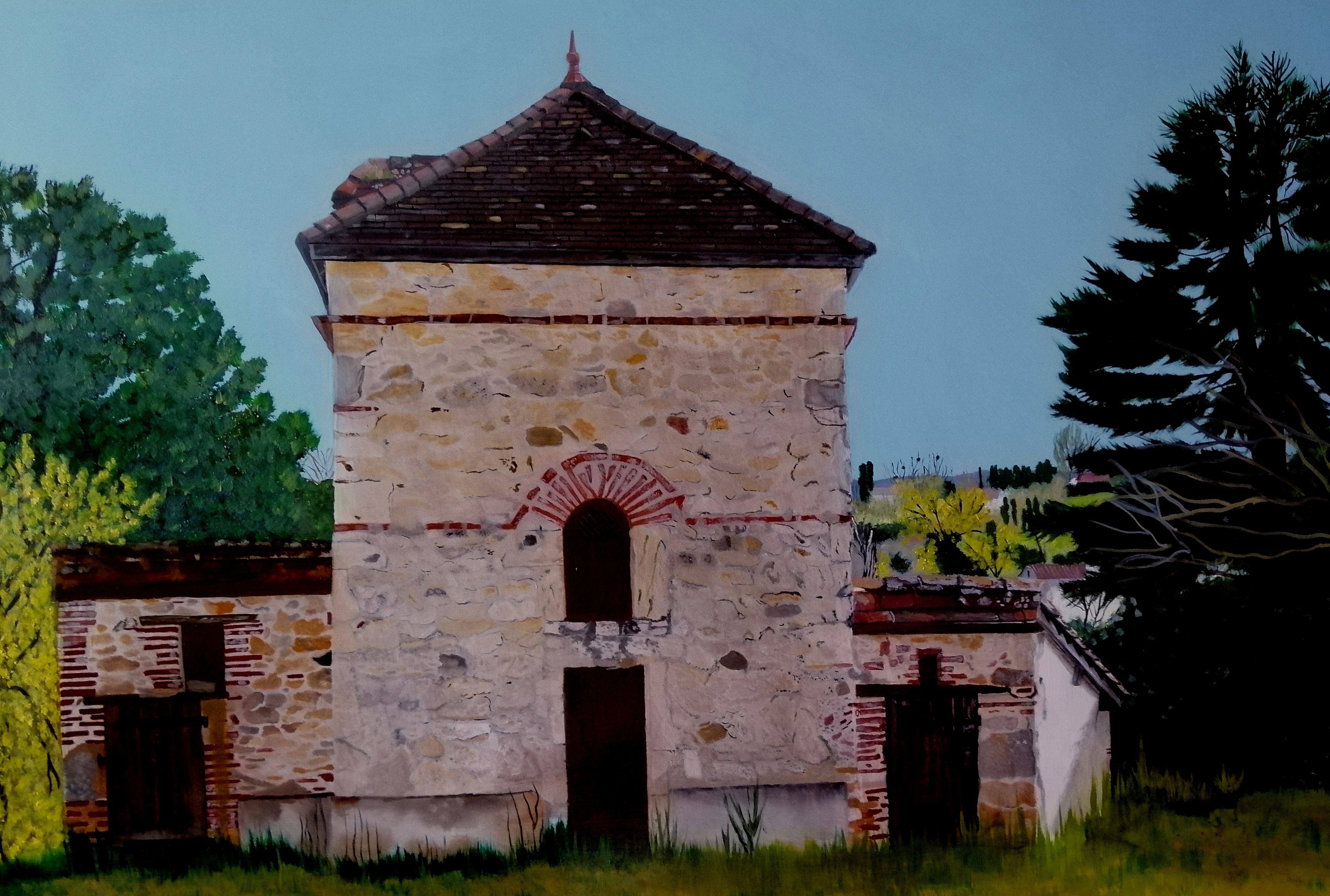Exposition de peintures par Anne-Marie VIDAL