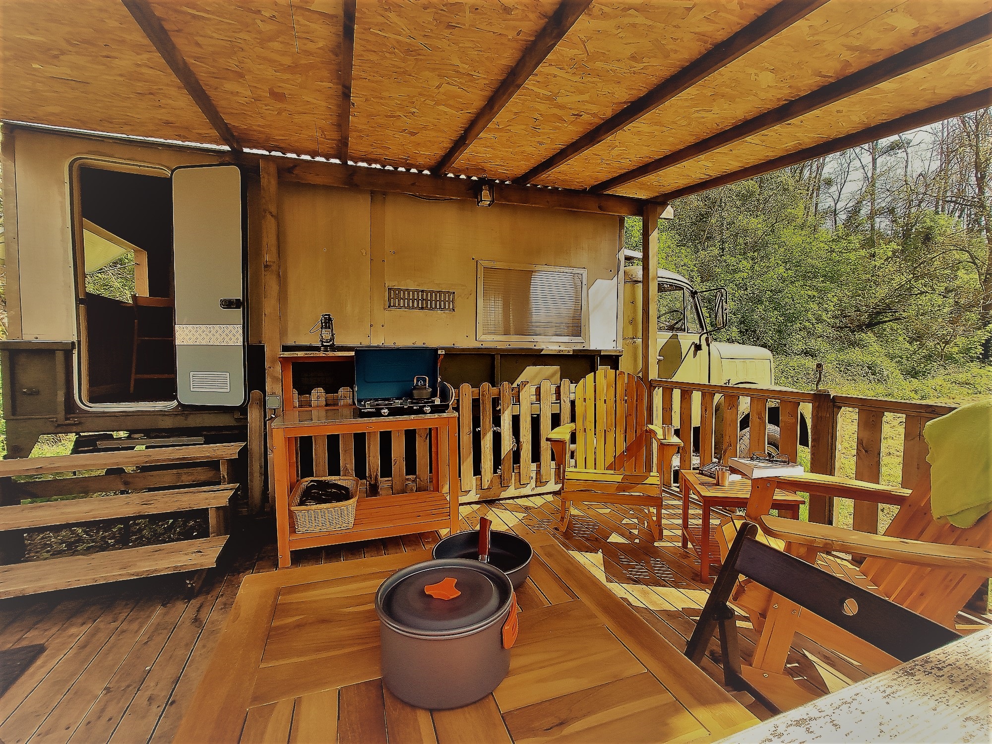 Camping du Vieux Château, Rauzan - photo 5