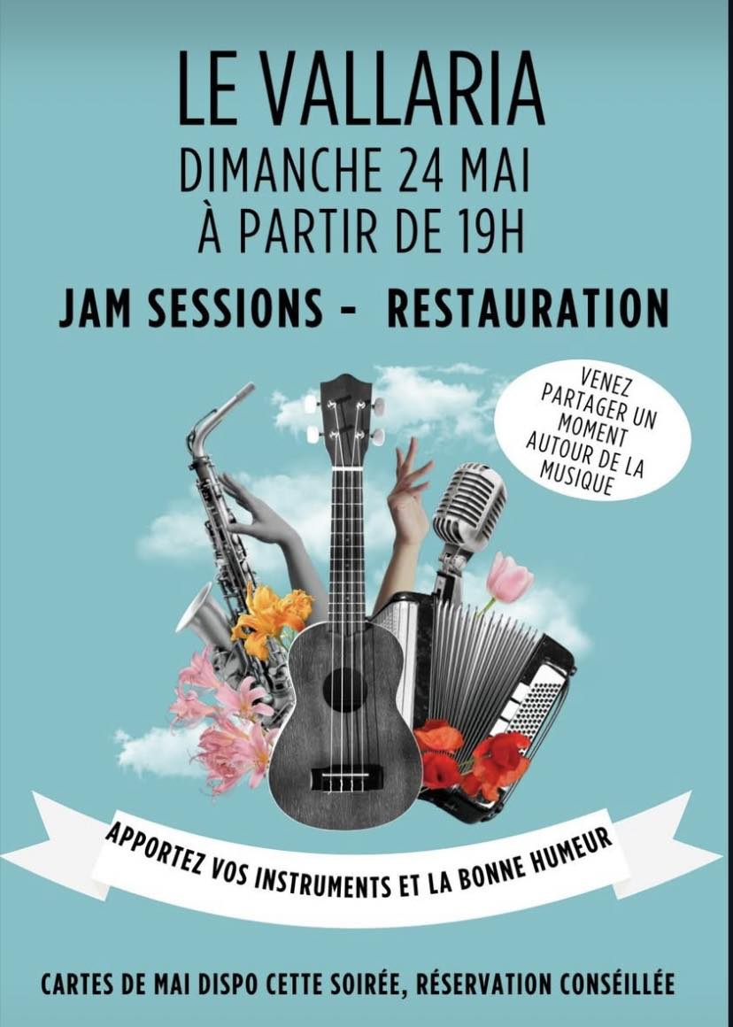 JAM Sessions au Vallaria — visuel événement