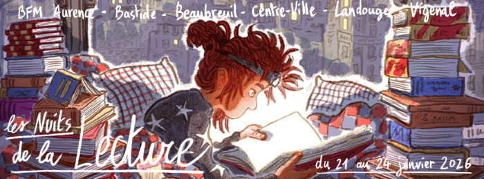 Les nuits de la Lecture - BFM Vigenal