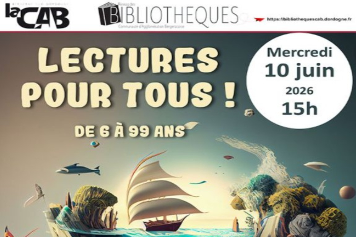 Lecture pour tous — visuel événement