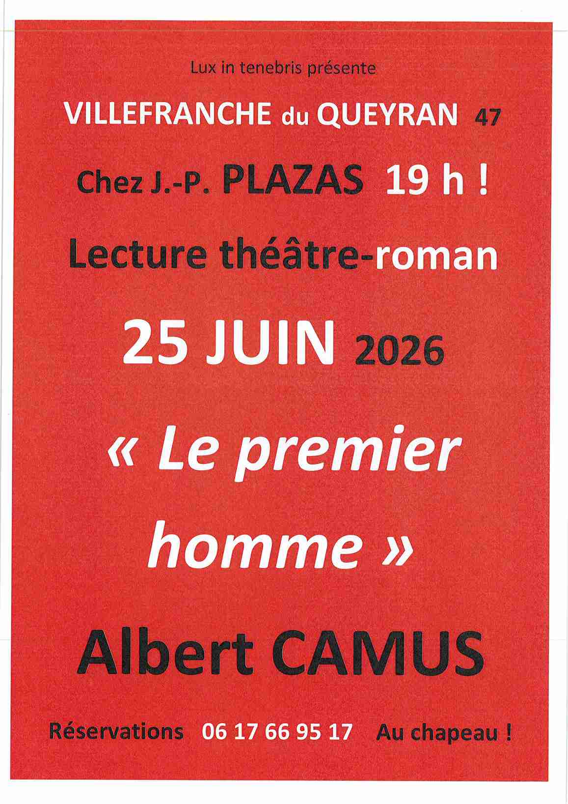 Visuel évènement