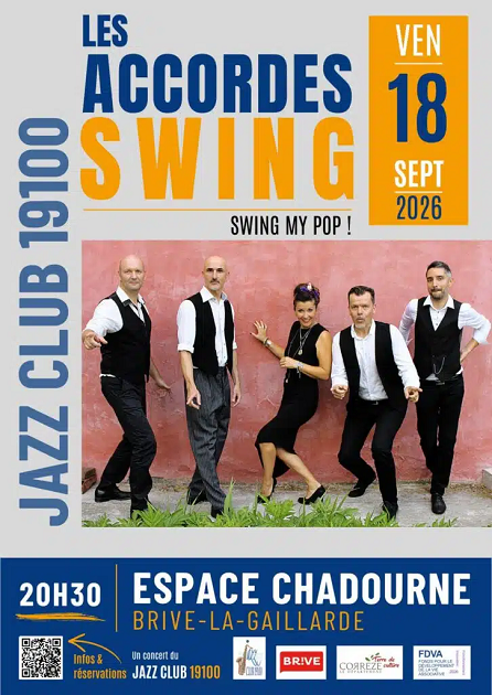 Concert Jazz club: Les accordes swing (Espace Chadourne)