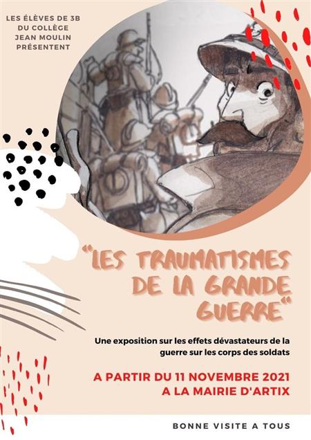 Exposition : Les traumatismes de la Grande Guerre Exposition : Les traumatismes de la Grande Guerre