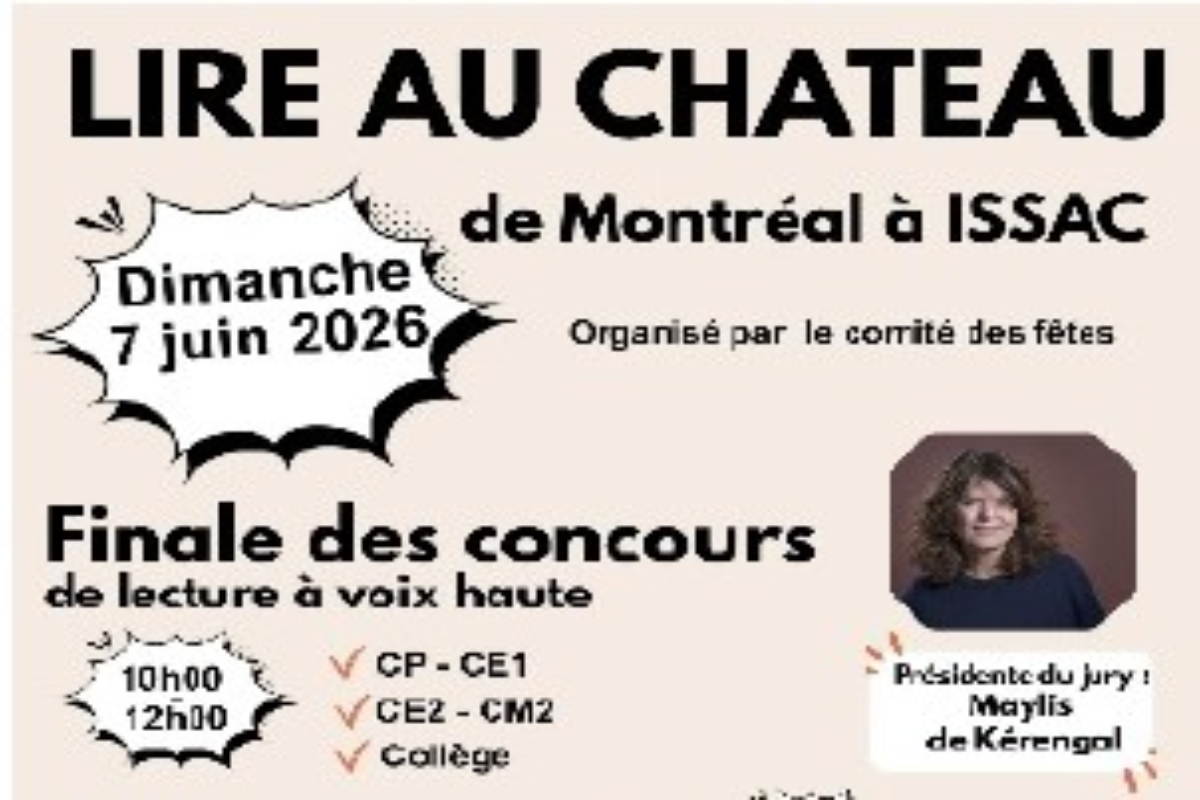 Lecture au Château de Montréal