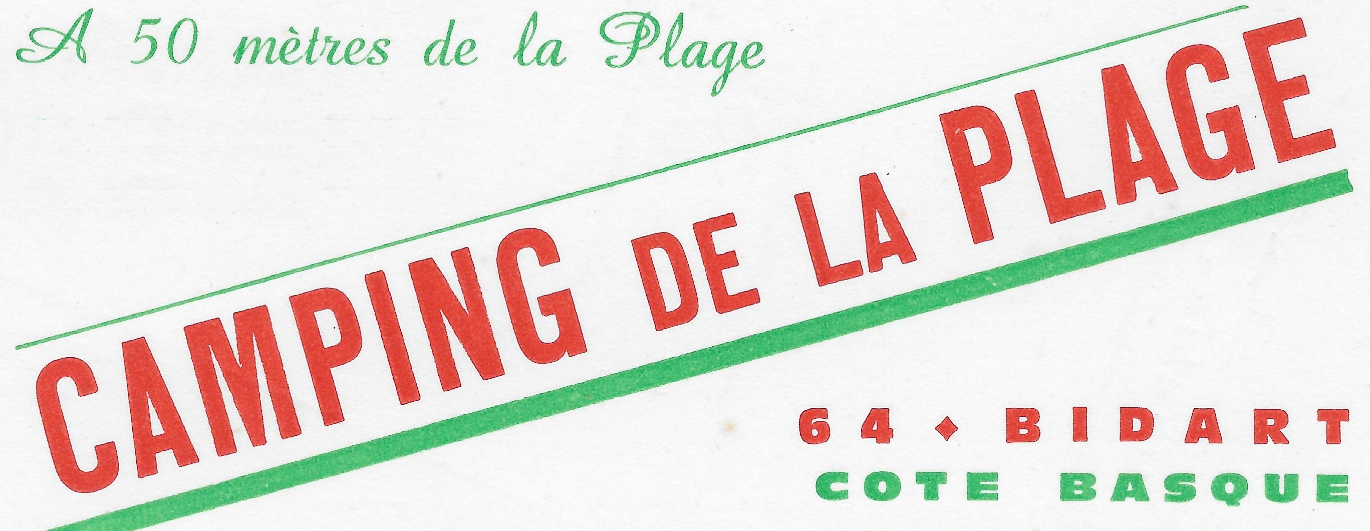 Camping de la Plage, Bidart