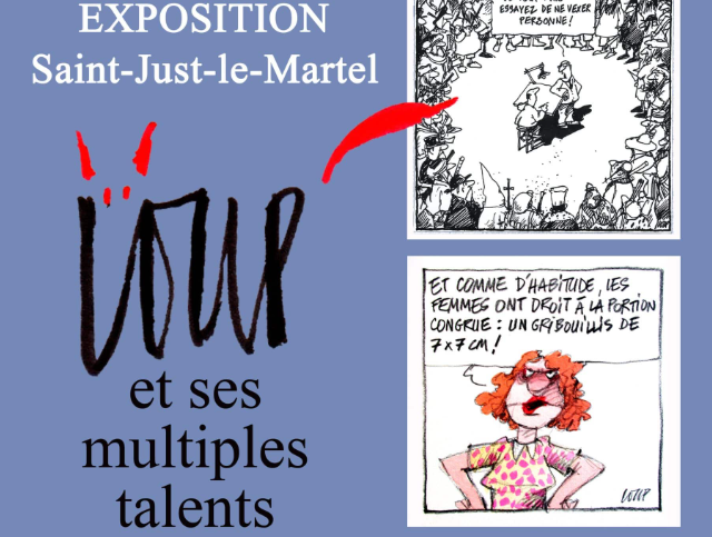 Exposition - Loup et ses multiples talents