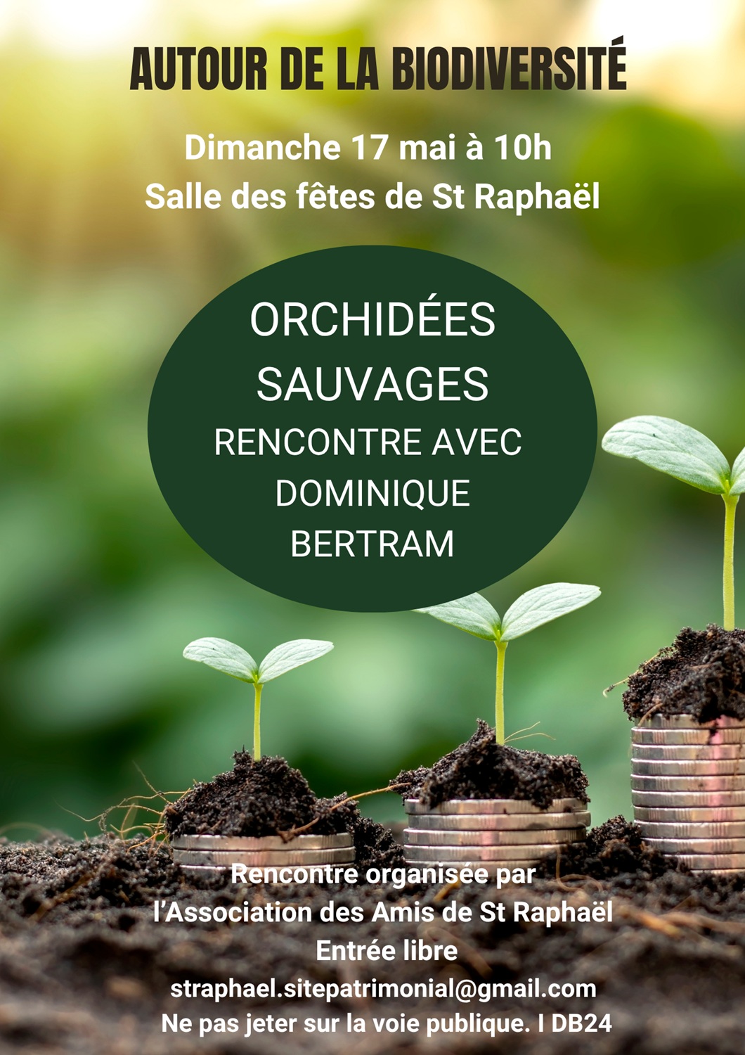Orchidées sauvages - conférence et sortie — visuel événement