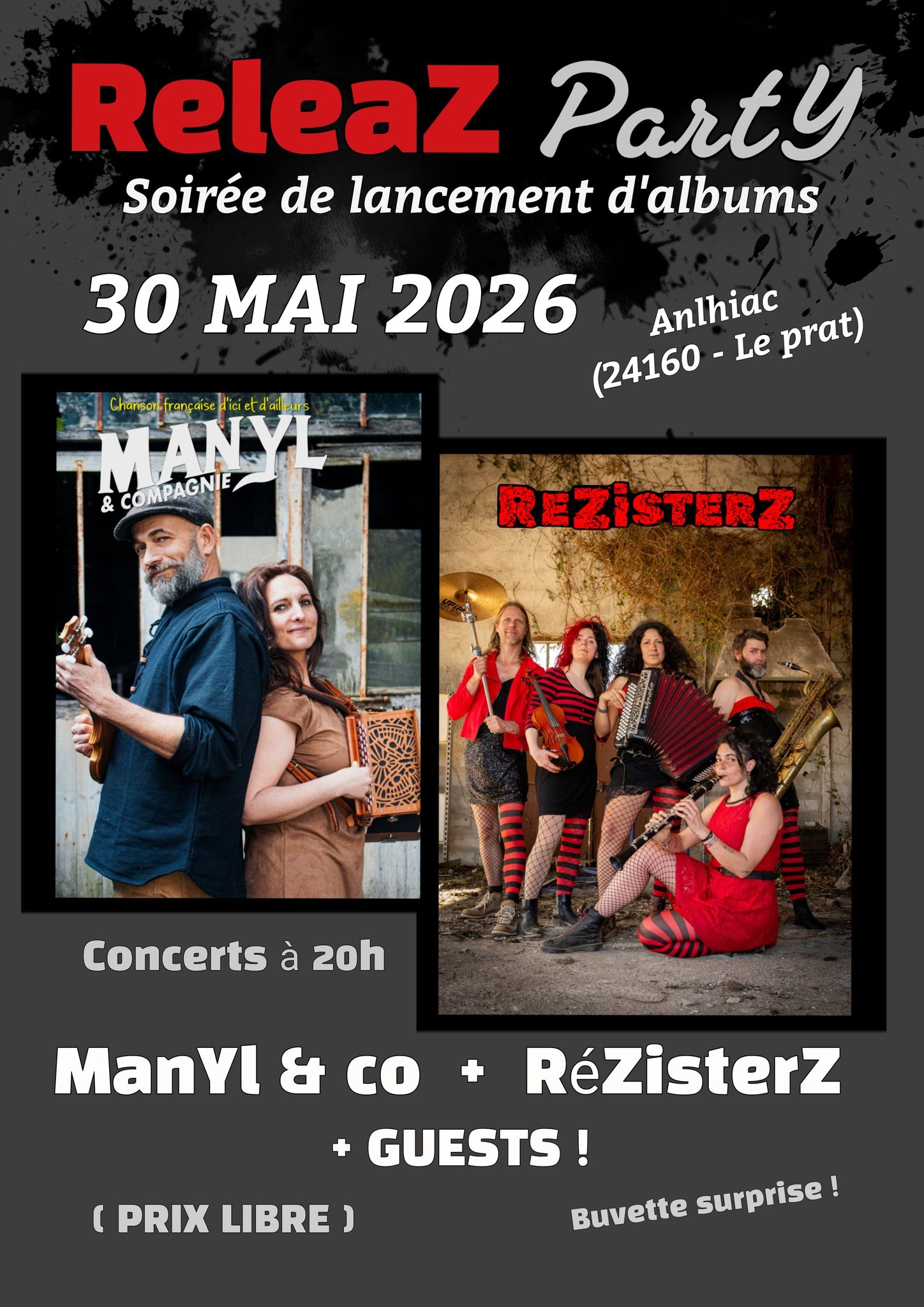 ReleaZ Party — visuel événement