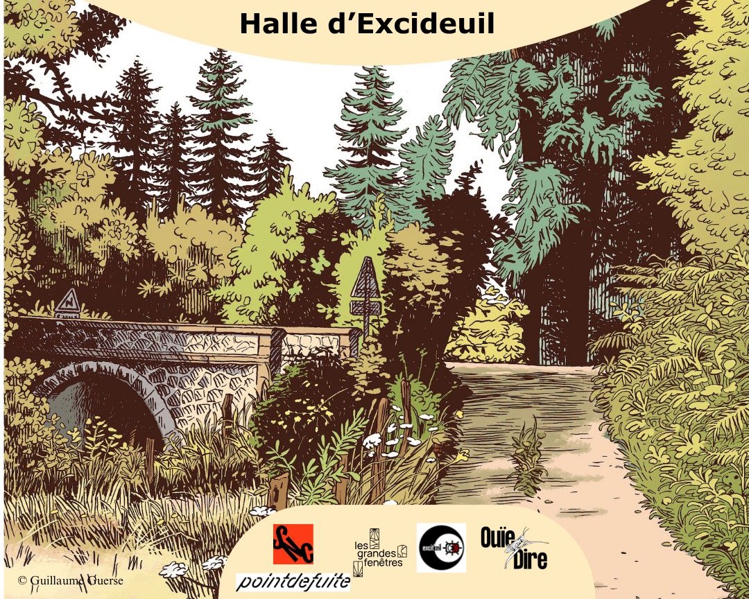 Balade, rencontre-expo BD — visuel événement