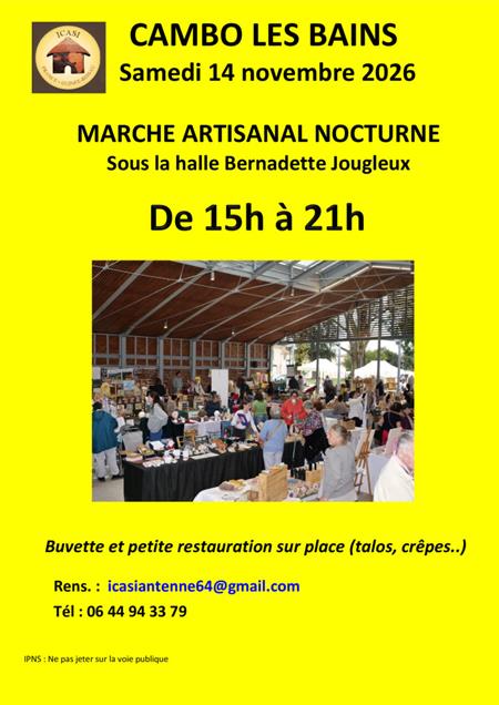 Marché artisanal nocturne Marché artisanal nocturne