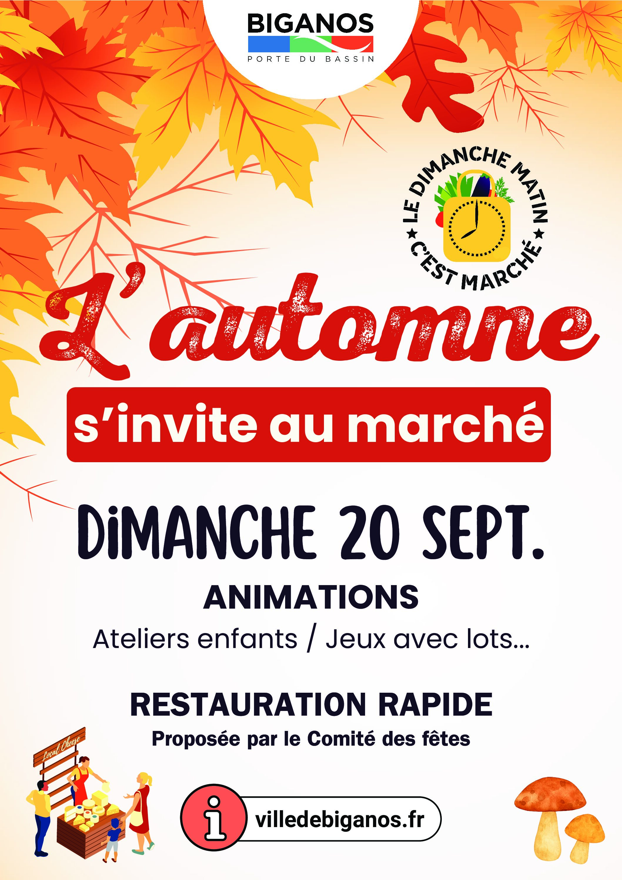 L'automne s'invite au marché
