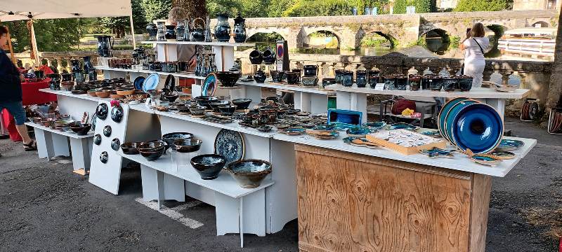 Marché de potiers : Au fil de l'eau, Brantôme en Périgord - photo 3