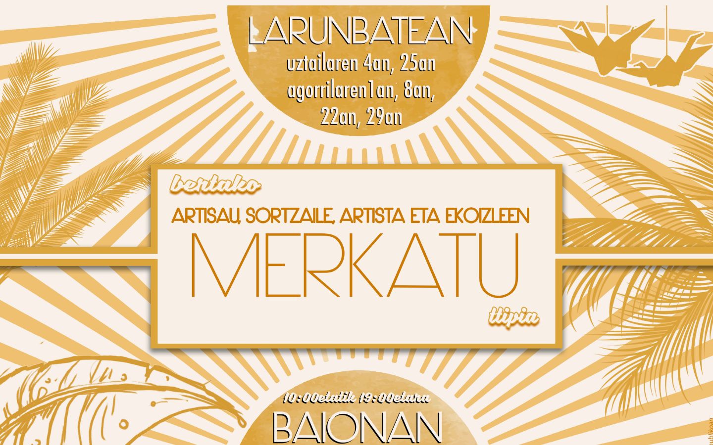 Le p'tit marché des artisans, créateurs, artistes et producteurs locaux