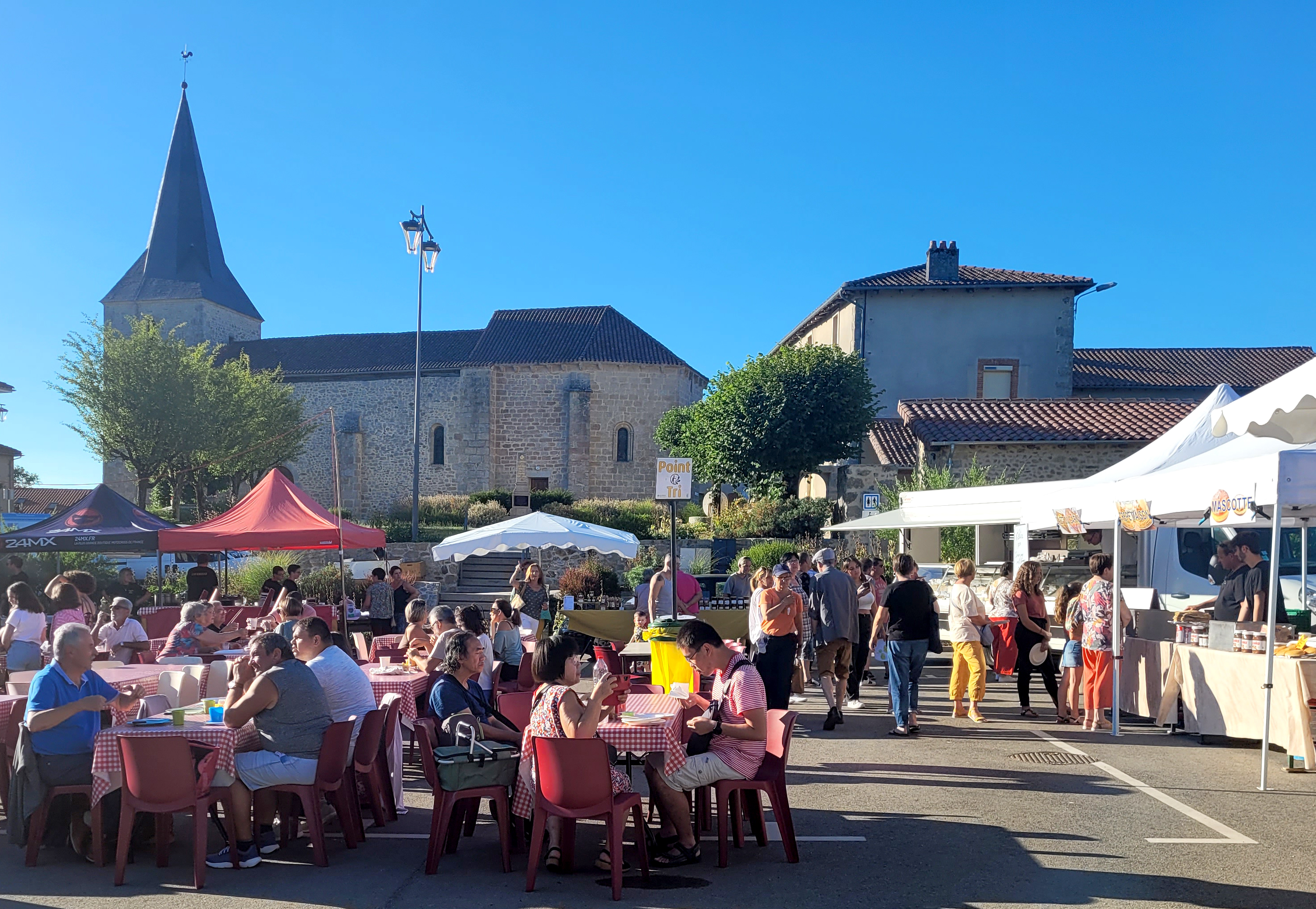Marché festif de Javerdat — visuel événement