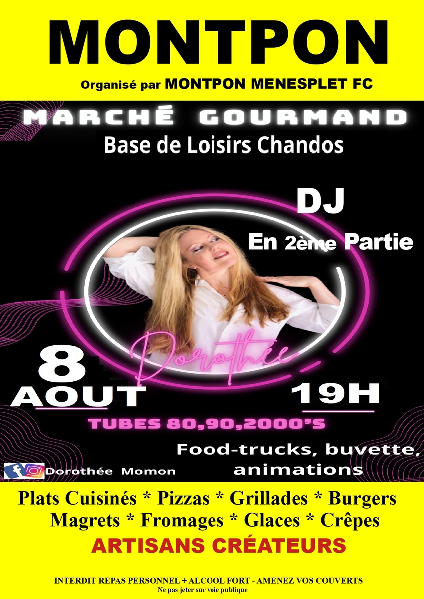 Marché gourmand du Football Club