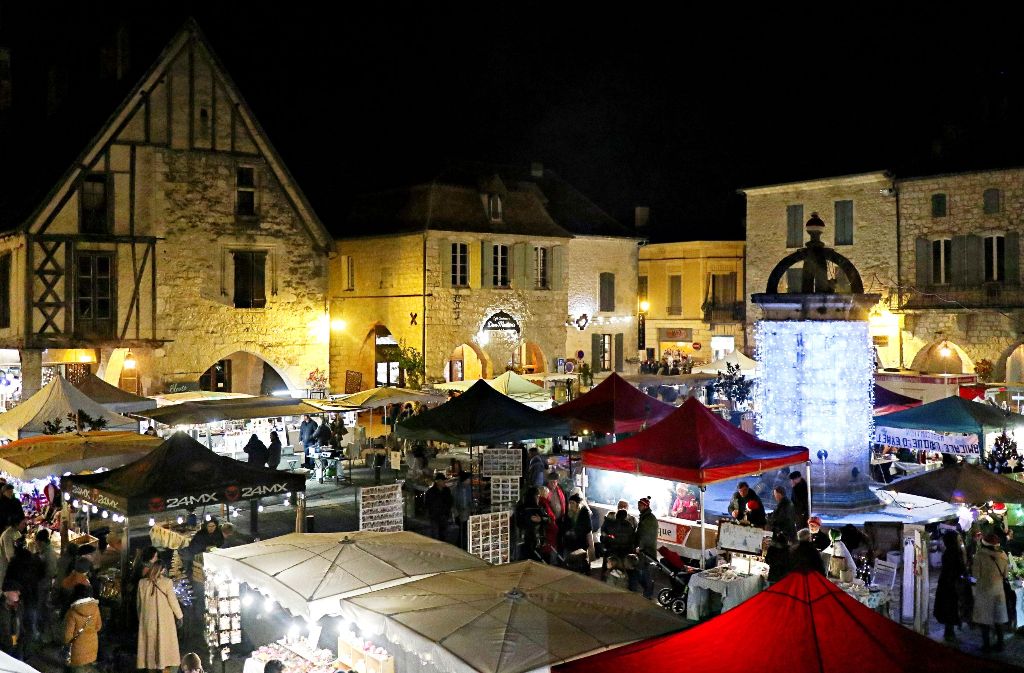 Affiche de Marché de Noël
