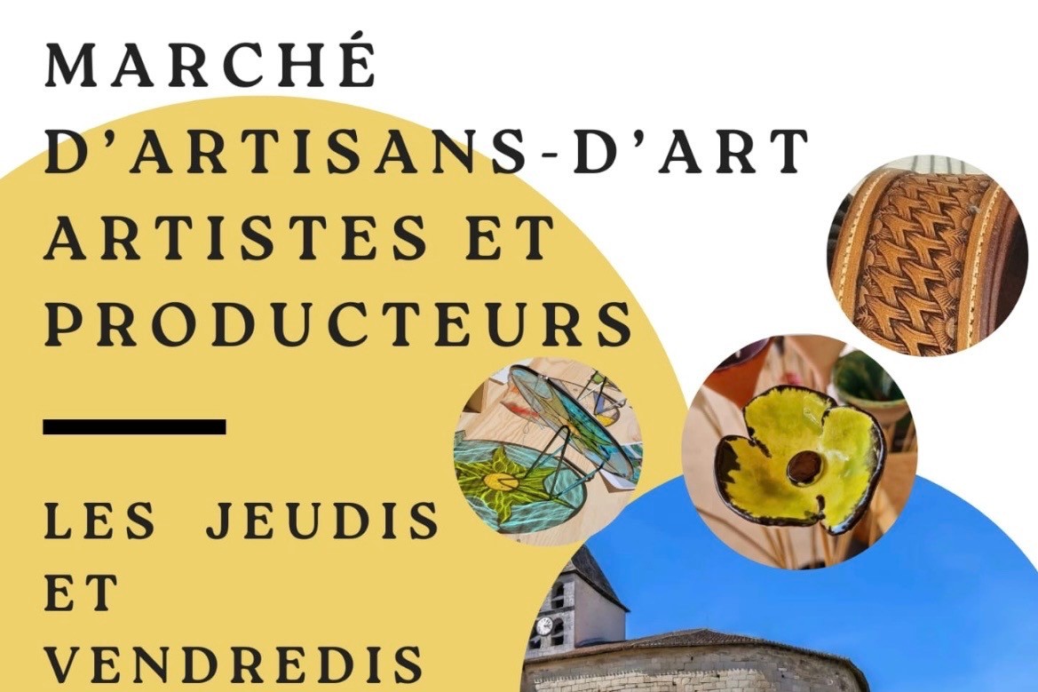 Marché d'artisans d'art, artistes et producteurs