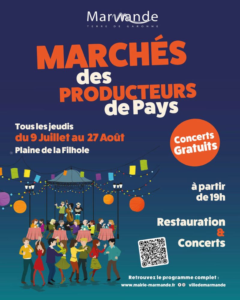 Marchés des Producteurs de Pays à Marmande