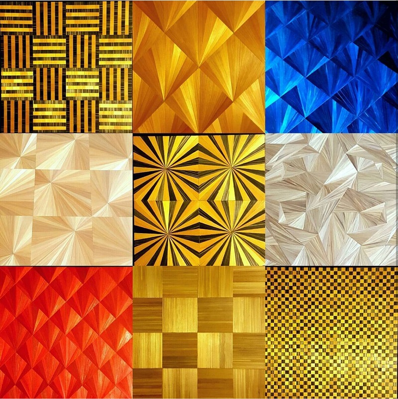 Stage marqueterie de paille