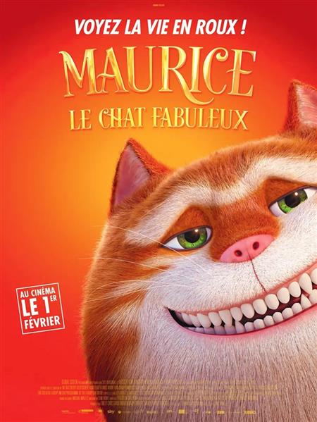 Ciné-animation : Maurice le chat fabuleux Ciné-animation : Maurice le chat fabuleux