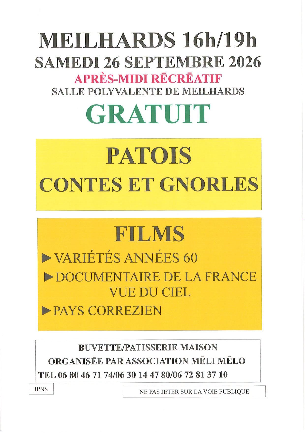 Visuel évènement