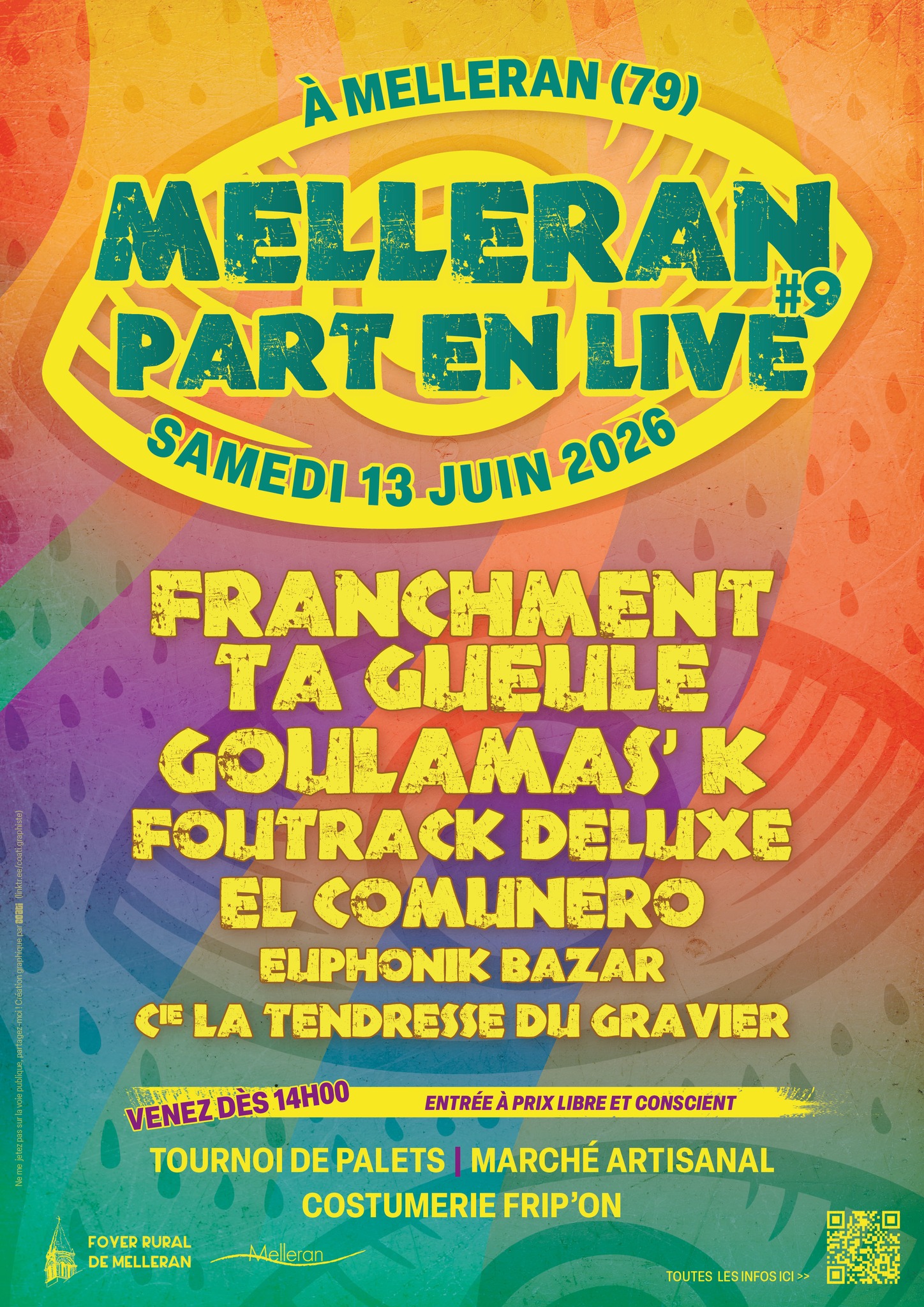Festival Melleran Part en Live — visuel événement