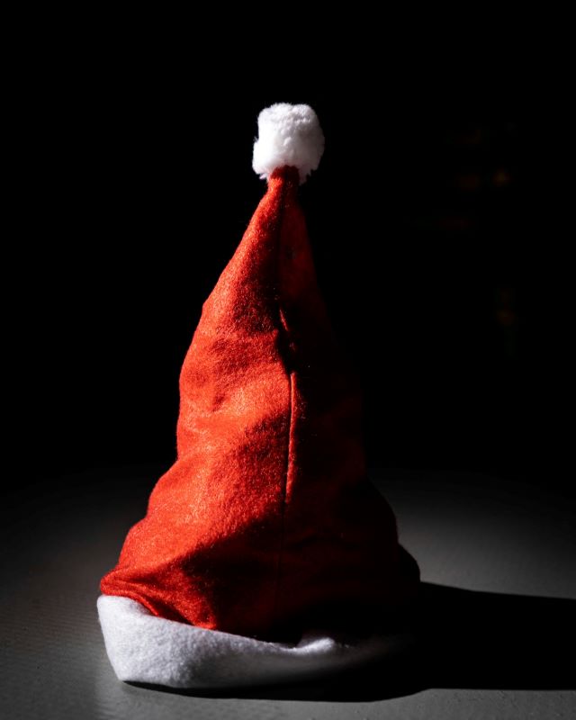 Père Noël et sa photographe à Lascaux IV