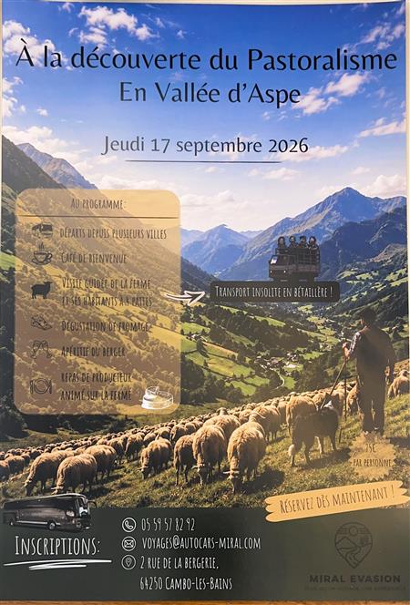 A la découverte du pastoralisme - Vallée d'Aspe A la découverte du pastoralisme - Vallée d'Aspe