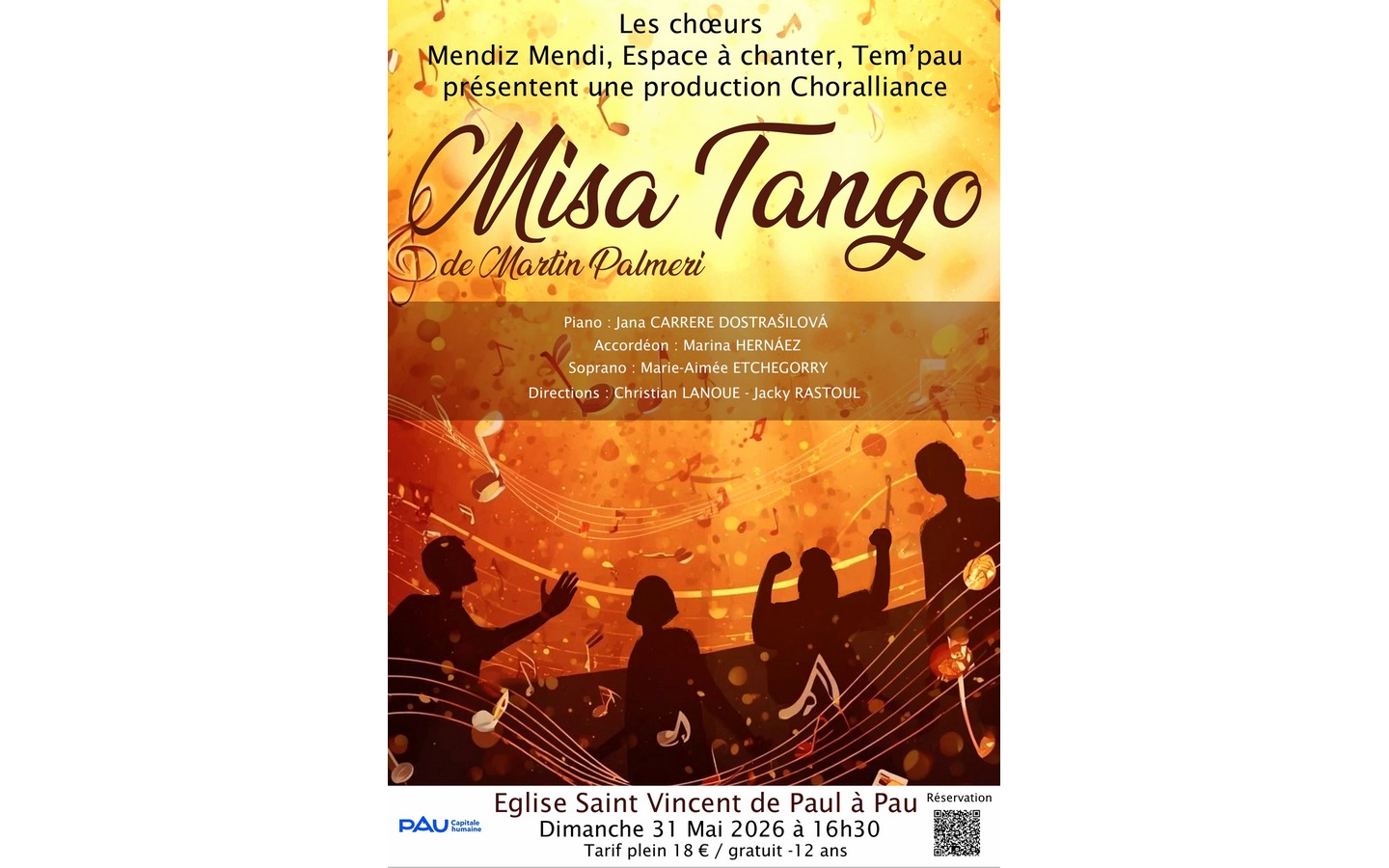 MISA TANGO PALMERI — visuel événement