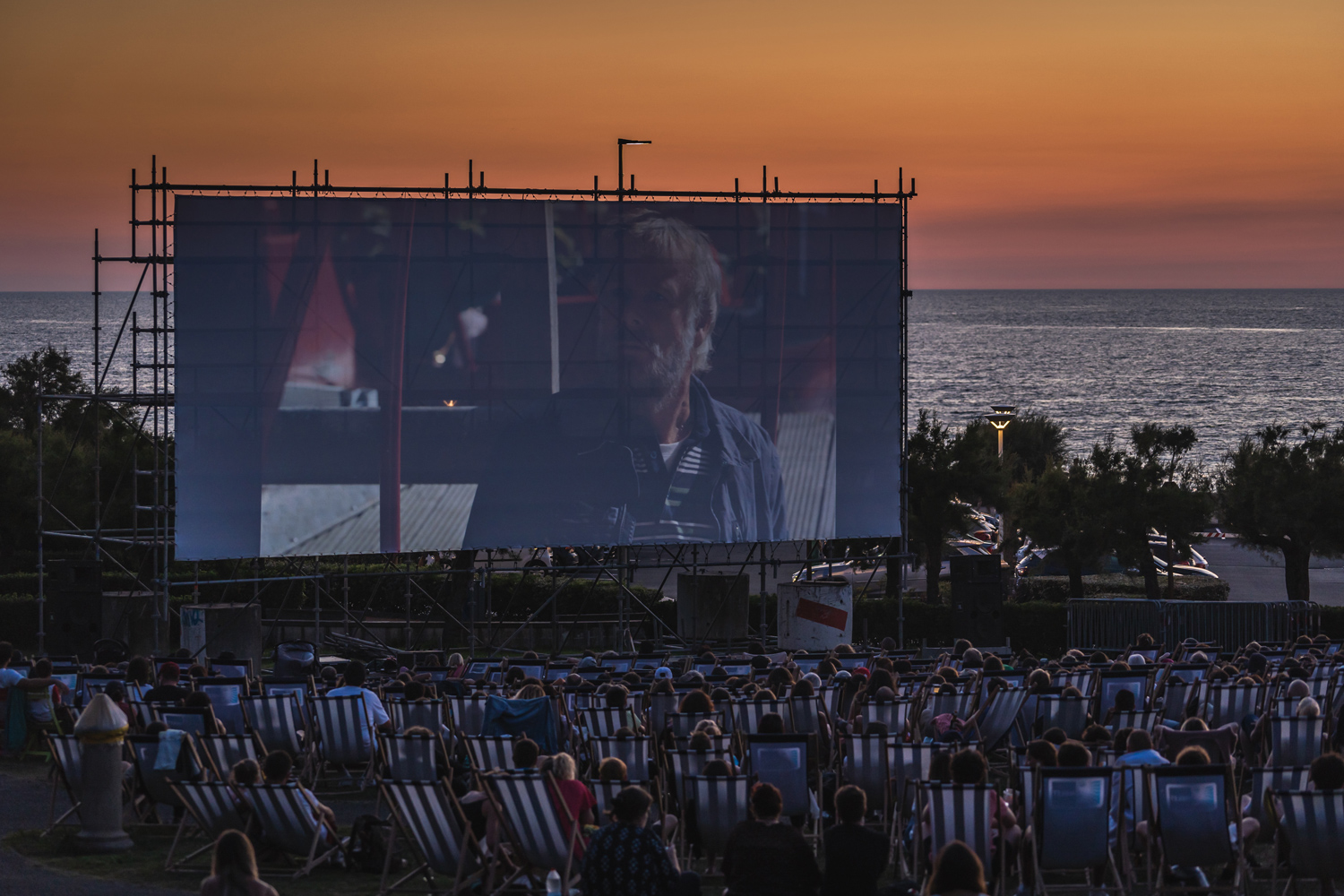 Monciné à la plage — visuel événement