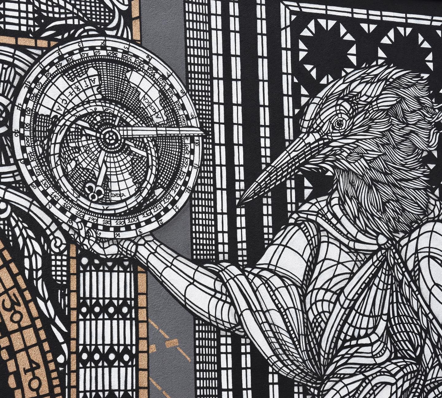 Exposition: Monkey bird - Contre-jour