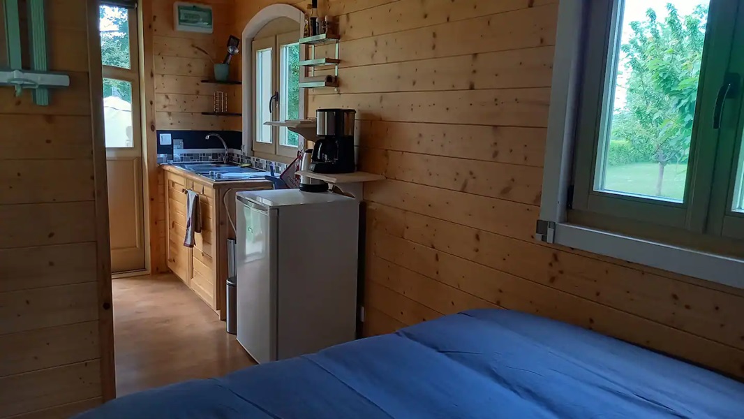 La roulotte du Château de Lescaut