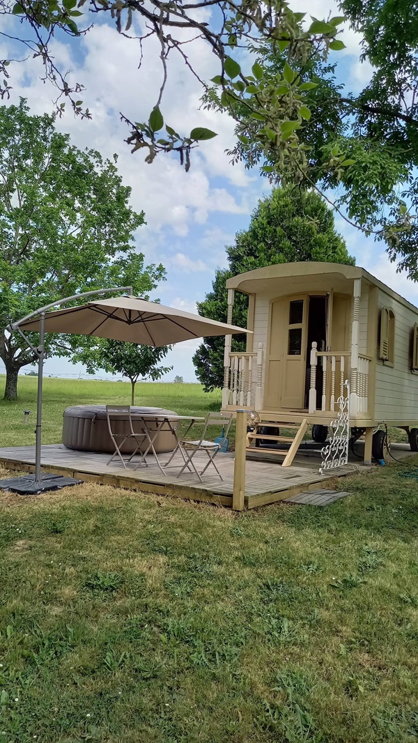 La roulotte du Château de Lescaut, Montignac-de-Lauzun - photo 7