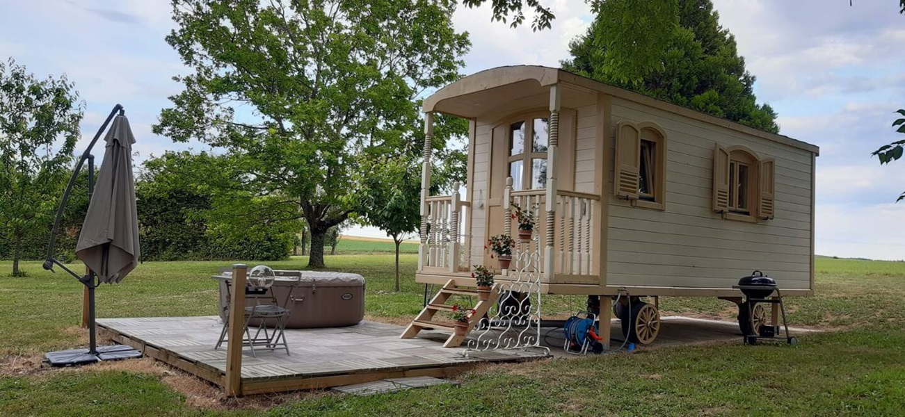 La roulotte du Château de Lescaut, Montignac-de-Lauzun - photo 11