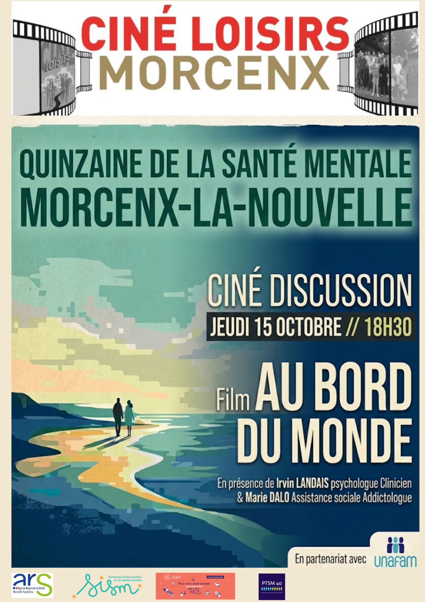 Ciné Discussion - film "Au bord du monde"