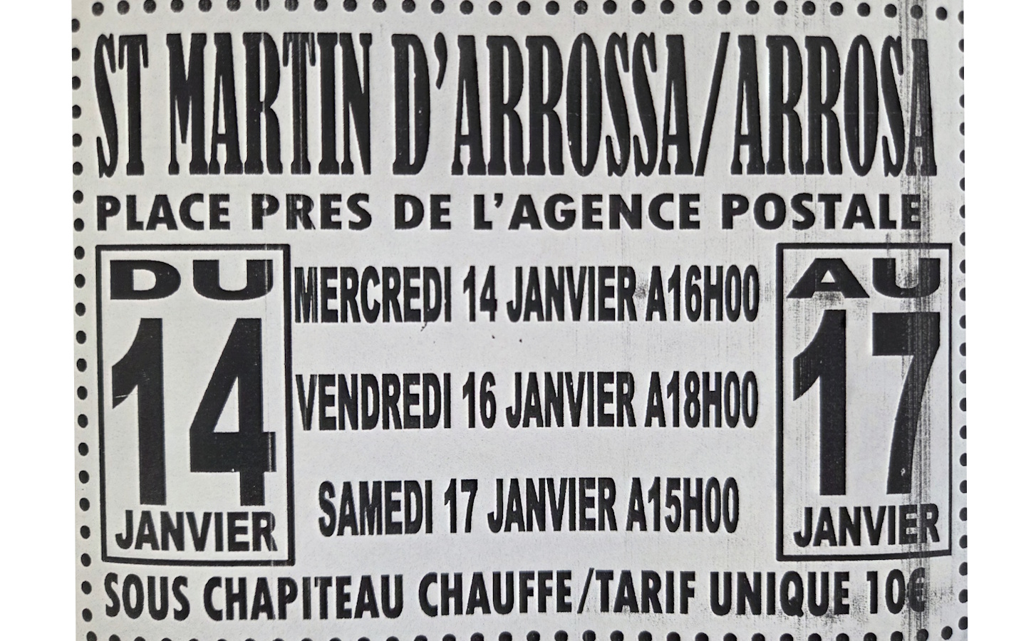 Cirque Morello, Saint-Martin-d'Arrossa