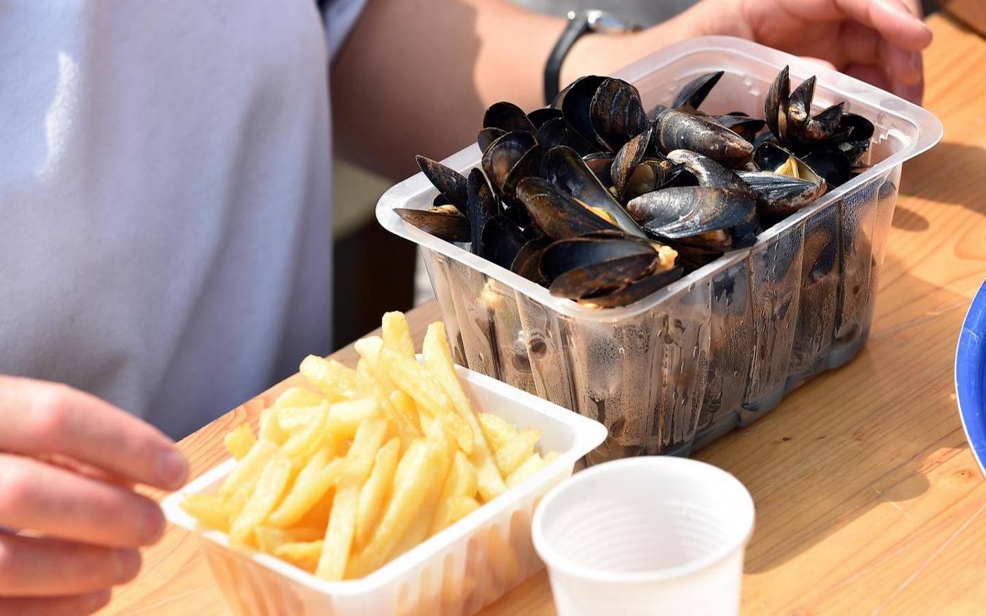 Repas : moules frites