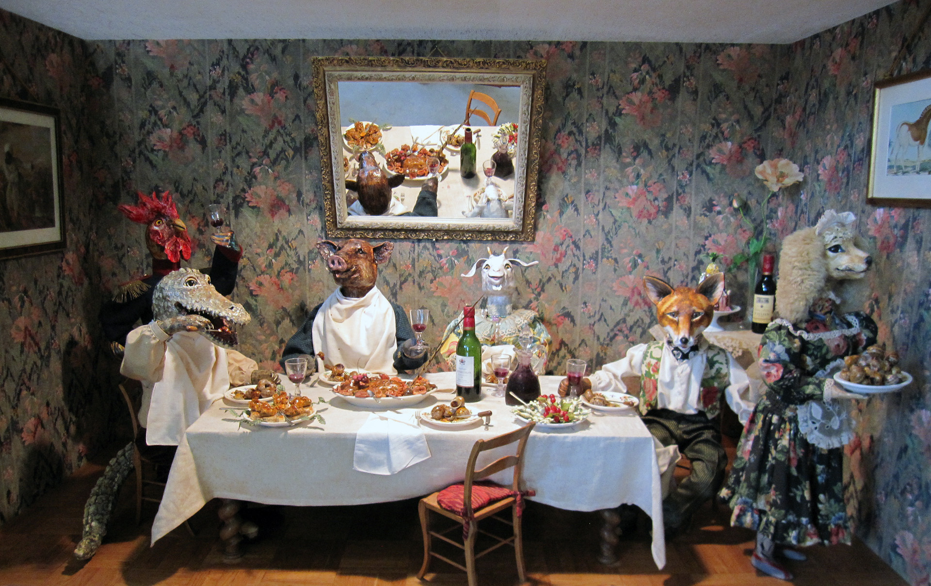 Le petit musée d'automates et abbaye de Vertheuil