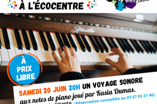 Les samedis à l'écocentre : Voyage sonore — visuel événement