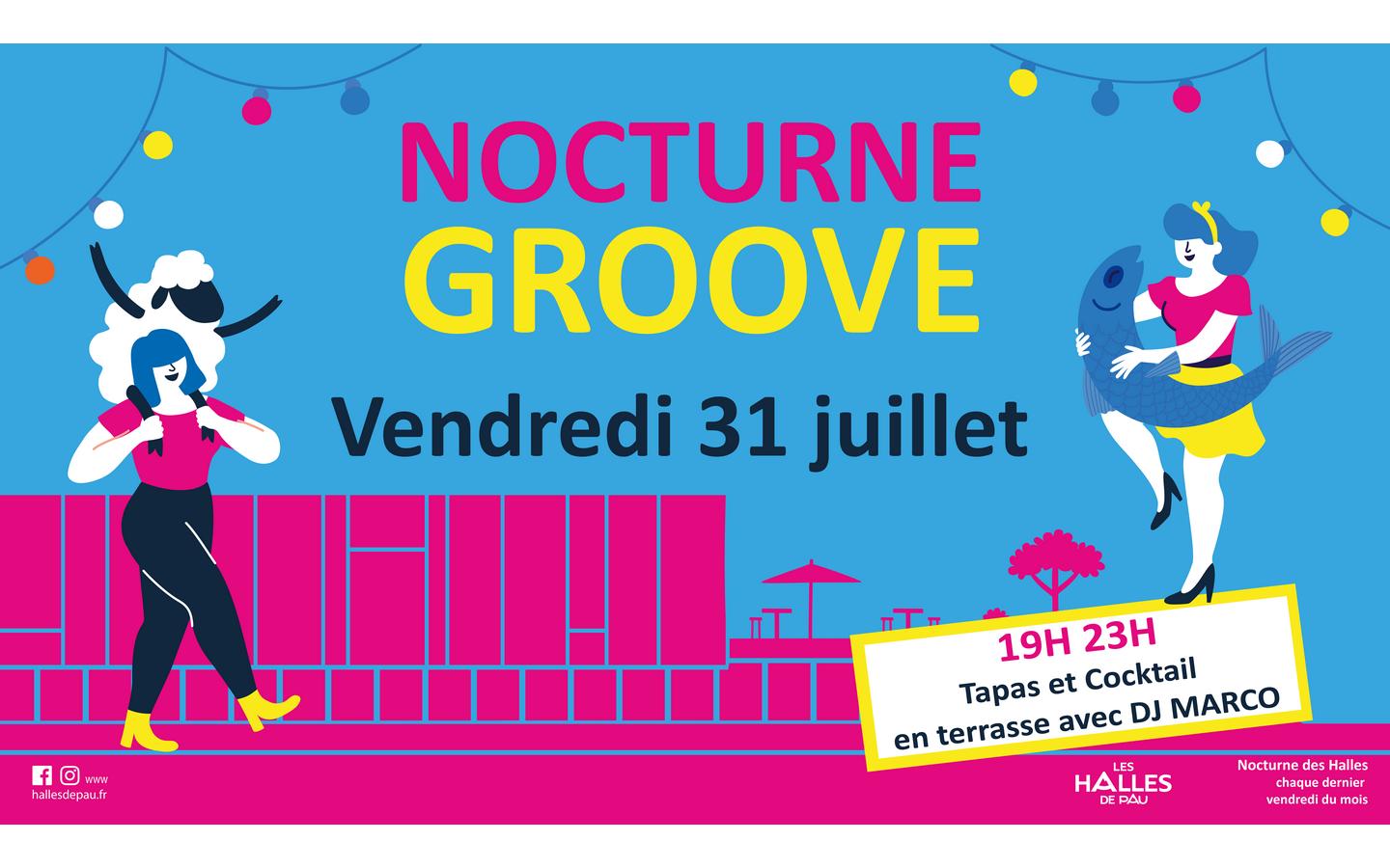 Nocturne aux Halles