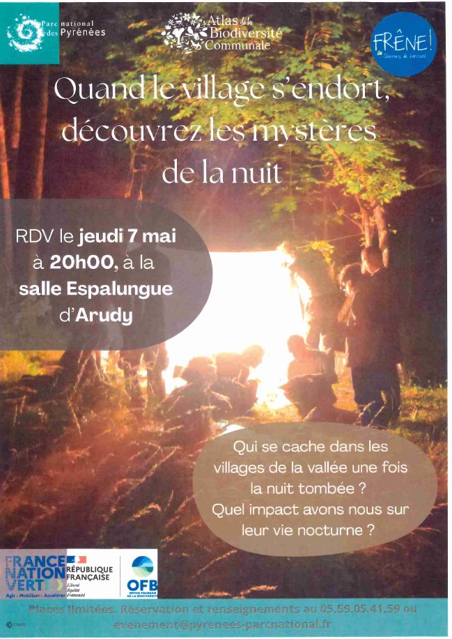 Fêtons la biodiversité : Quand le village s'endort, découvrez les mystères de la nuit