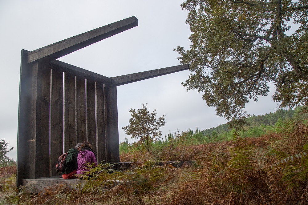 La Forêt d'Art Contemporain : Aux impétueuses manoeuvres de l'imprévu, oeuvre n°02