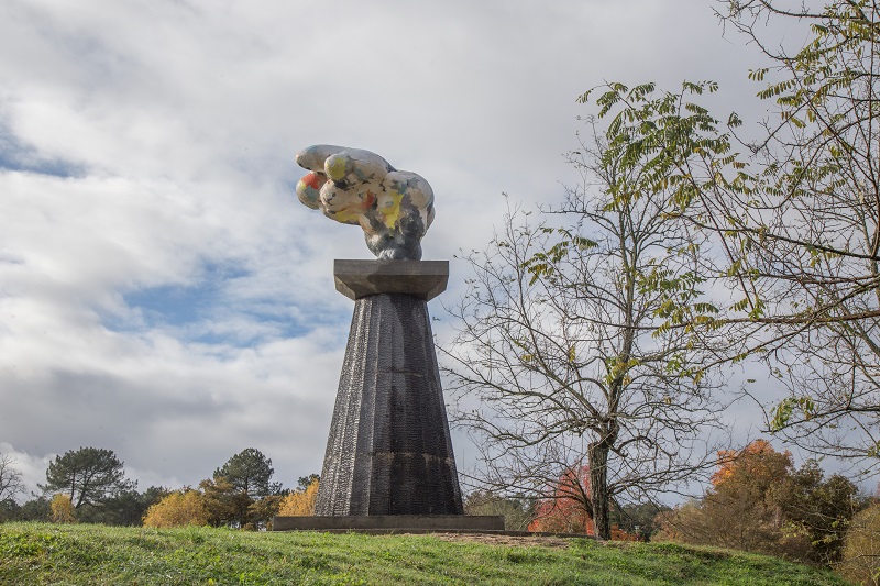La Forêt d'Art Contemporain : Volute, oeuvre n°27, Brocas - photo 3