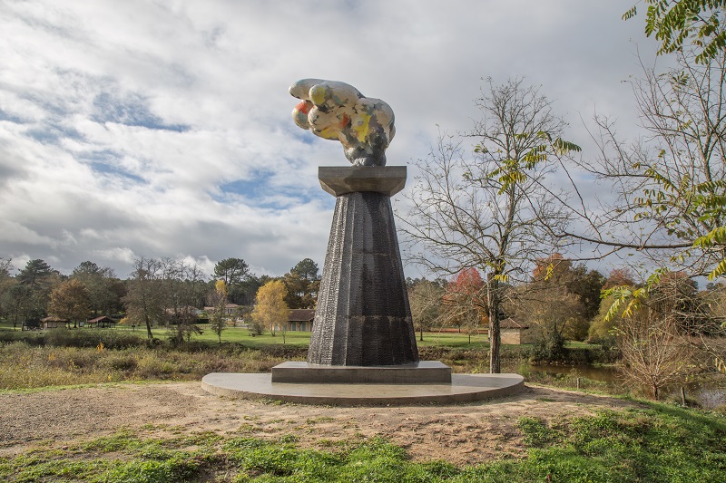 La Forêt d'Art Contemporain : Volute, oeuvre n°27