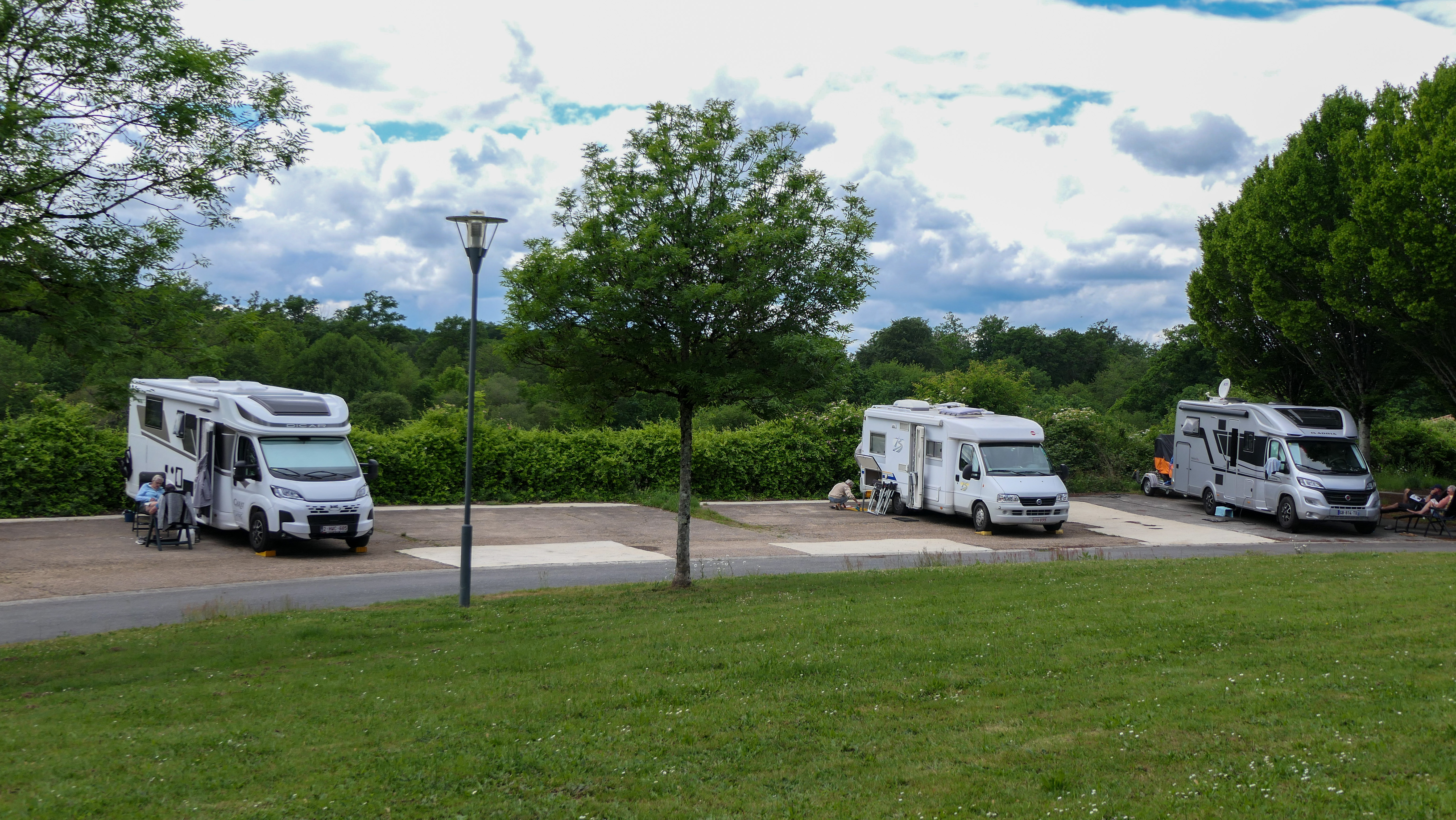 Aire d'accueil camping-car d'Oradour-sur-Glane